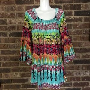 Tee For The Soul multi-colored Dress Size XL